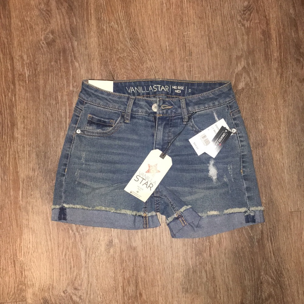 Vanilla Star Jean Shorts